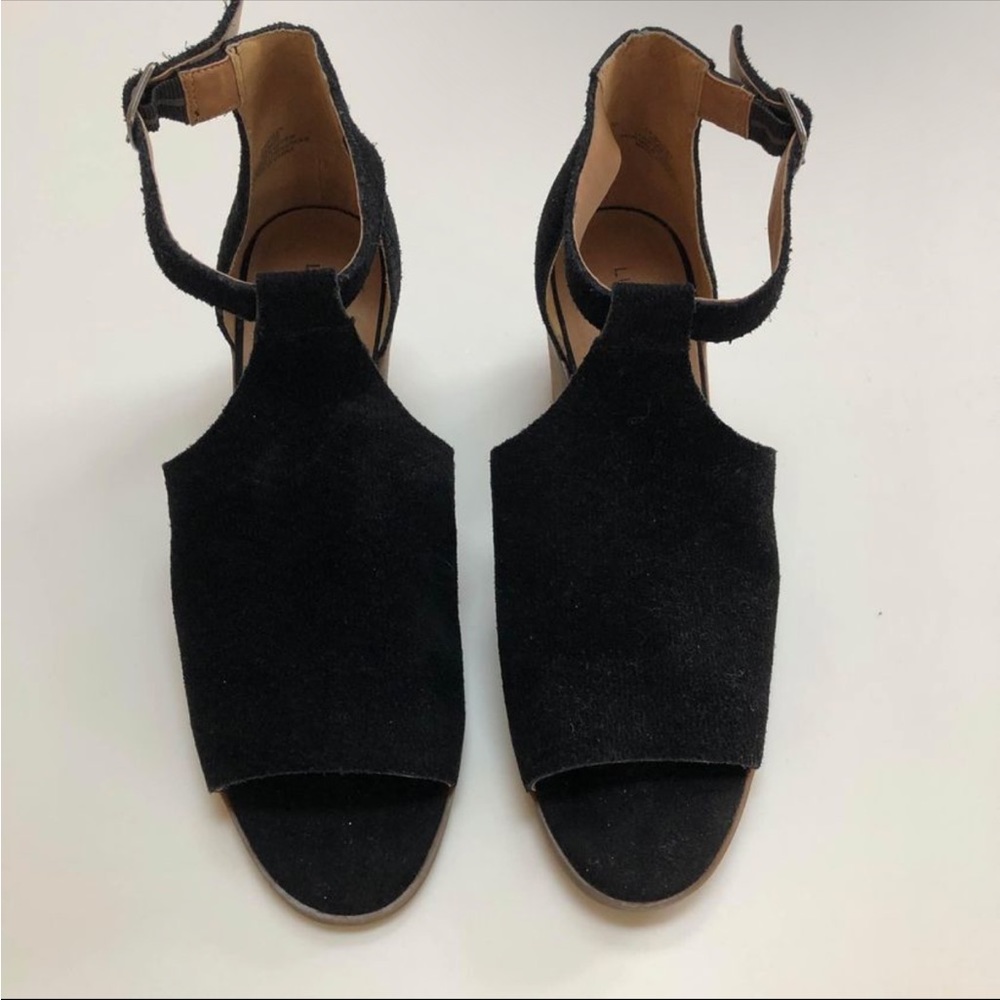 Lucky brand suede shoes Sz 8.5
